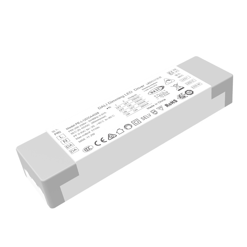 Gonilnik LED za zatemnitev 12 W s konstantnim tokom DALI CCT