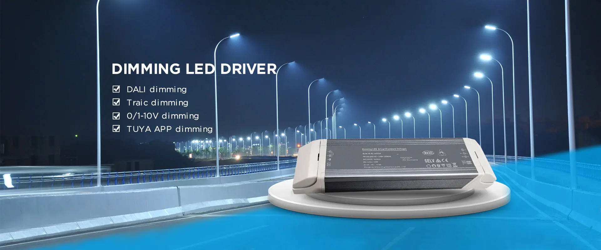 Dezable LED voznika tovarna