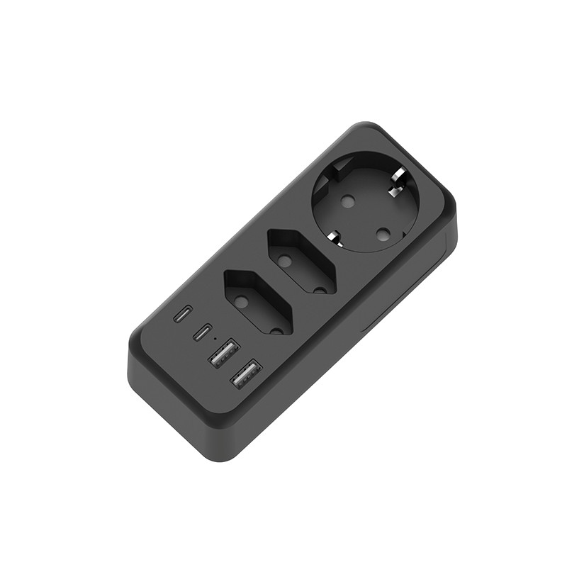 3 prodajalne EU Wall Power Strip