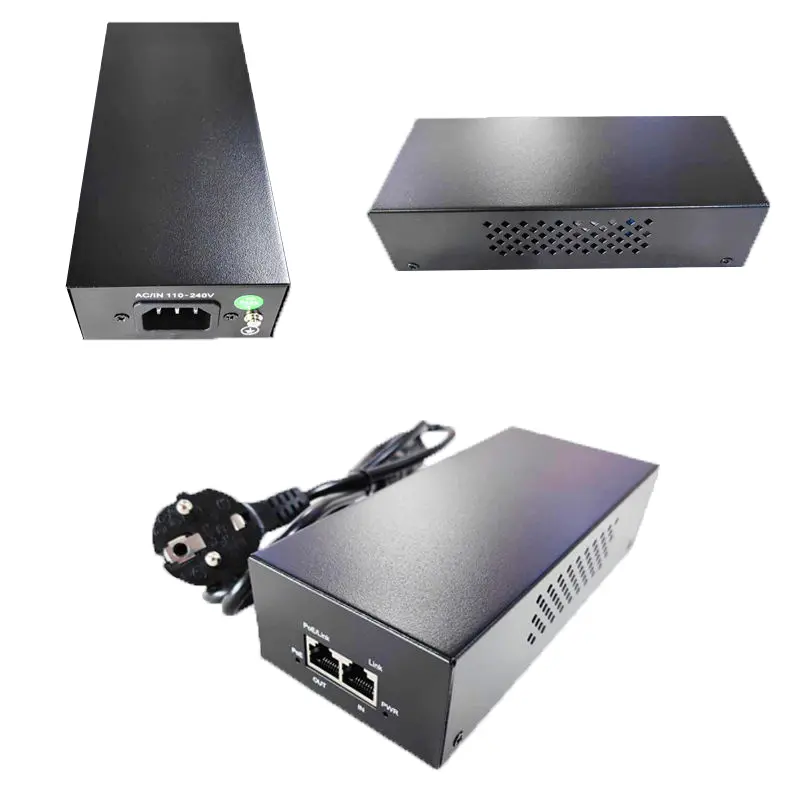 48 V 90 W PoE injektor PoE adapter