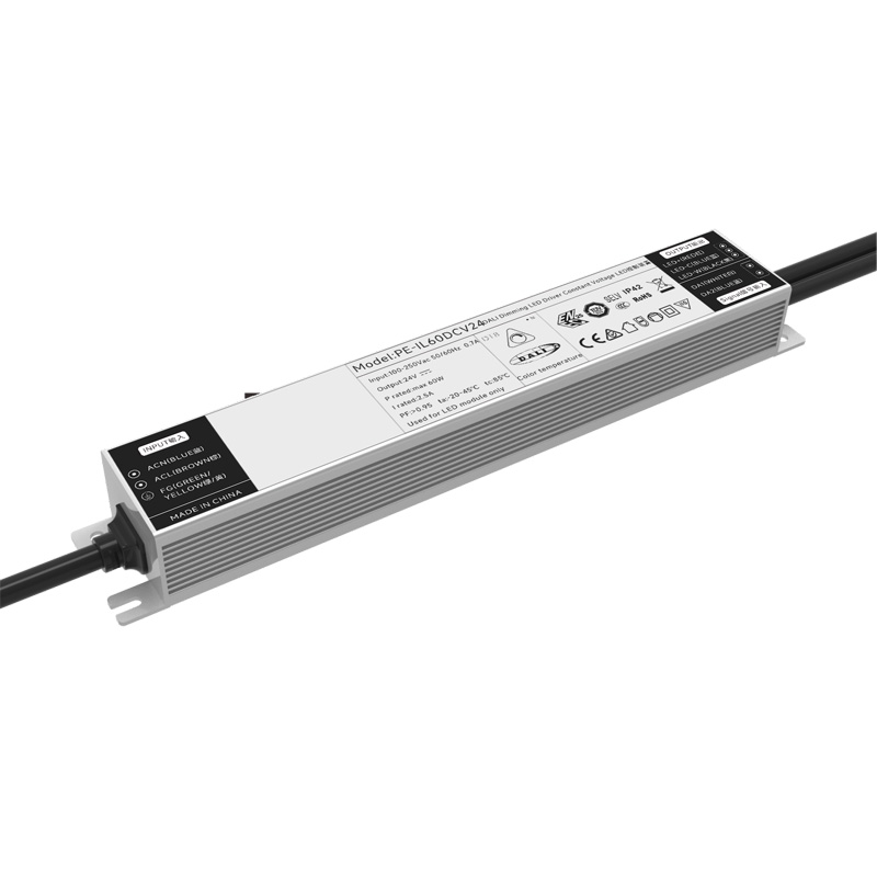 Gonilnik LED za zatemnitev DALI CCT s konstantno napetostjo 60 W