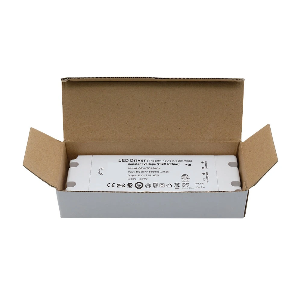 60 W ultra tanek triac zatemnjen gonilnik LED s konstantno napetostjo